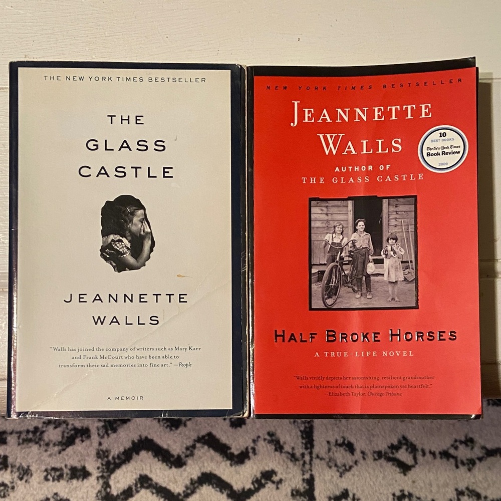 Book Set - The Glass Castle & Half Broke Horses